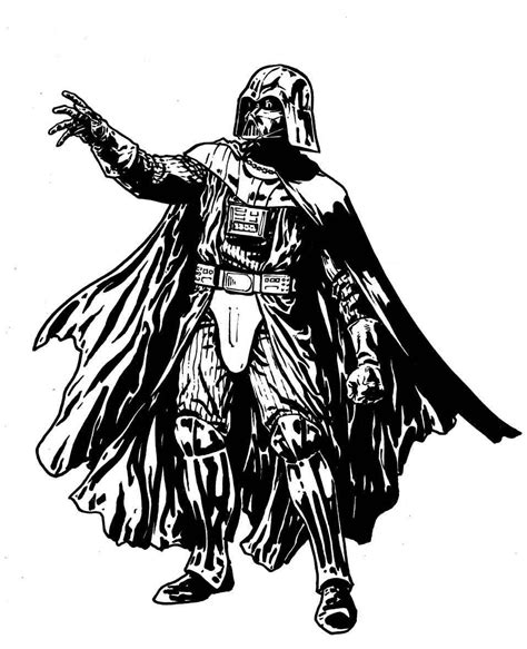 Darth Vader Coloring Pages To Print For Star Wars Lovers Star Wars Coloring Sheet Star Wars