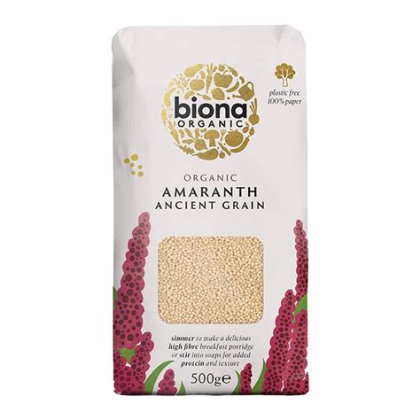 Biona Organic Amaranth 500g Holland And Barrett