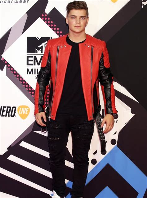 Martin Garrix Went For The Biker Look The Mtv Ema Awards 2015 In