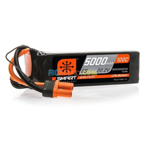 5000mah 6s 222v 100c Smart Lipo Battery Ic5