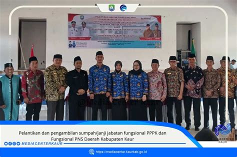 Pelantikan Jabatan Fungsional Pppk Dan Fungsional Pns Daerah Kabupaten Kaur