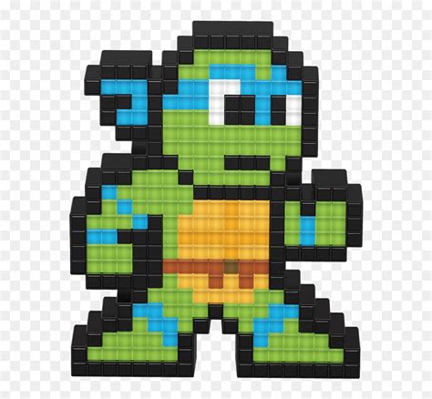 Ninja Turtle Pixel Art Hd Png Download Vhv