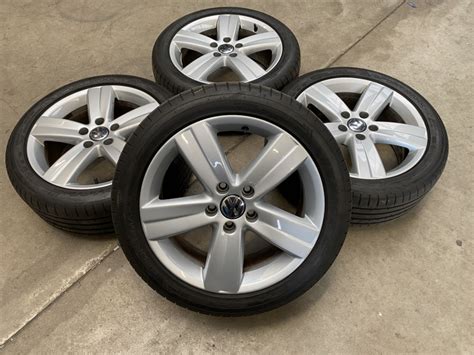 17 Inch Originele Oakland Velgen VW Touran 225 45 17 1T0601025T