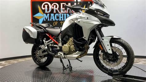 Ducati Multistrada V S Iceberg White Spoked Wheels Dream