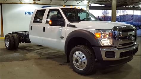 2016 Ford Super Duty F 550 DRW 4x4 Crew Cab XLT Cab Chassis Review