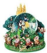 Disney Snowglobes Collectors Guide Snow White Rides Away Snowglobe