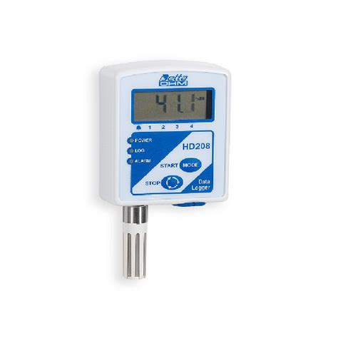 Humidity Temperature HD208 Compact Data Logger Monitoring