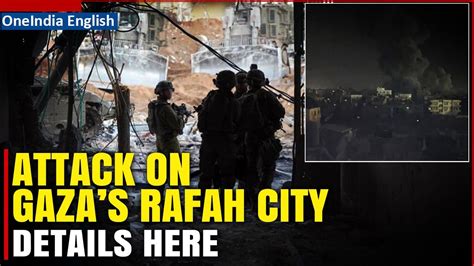 Israel Launches Retaliatory Strikes On Rafah One News Page Video