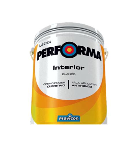 Plavicon Latex Performa Interior x20 Lt Szumik Pinturería