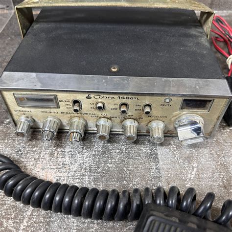 Cobra 148 GTL SSB CB Radio With Genuine Cobra Microphone Powers On