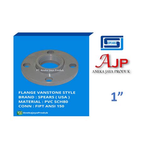 Jual Flange Vanstone Pvc Sch Fipt Ansi Spears Usa Inch