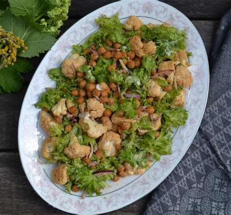 Roasted Cauliflower And Chickpea Salad Us