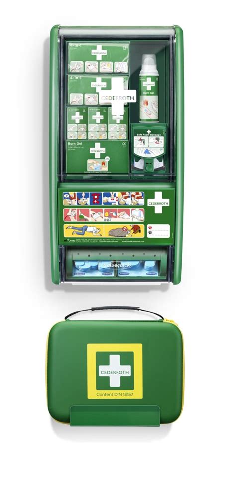 Cederroth First Aid Burn Station Set Din Erste Hilfe Stati