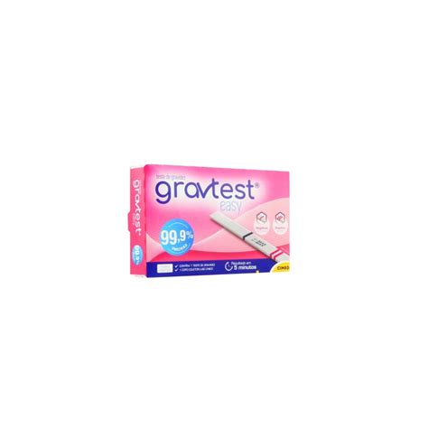 Teste De Gravidez Cimed Easy Gravtest Precis O Shopee Brasil