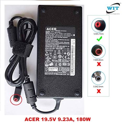 Acer W V A Mm Mm Purple Tip Adapter Or Charger For Or