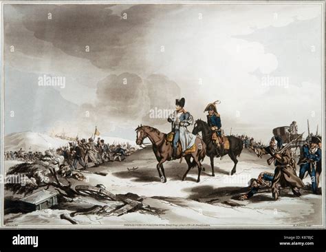 Napoleon And The French Army During The Retreat From Russia 1813