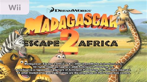 Madagascar Escape 2 Africa Nintendo Wii Gameplay Youtube