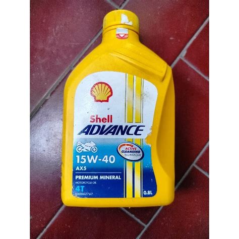 Jual Oli Shell Advance Ax W Manual Bebek T Ml Kuning