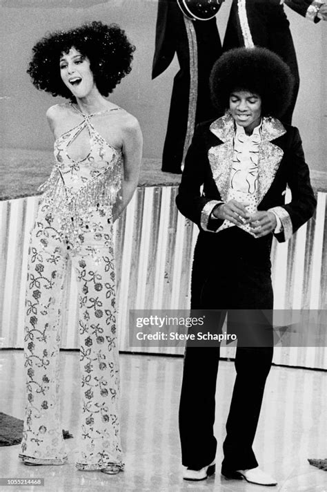 American Singers Cher And Michael Jackson Perform On An Episode Of