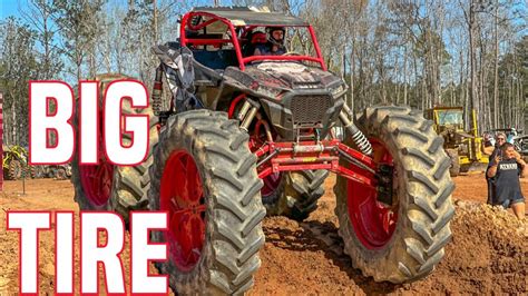 Big Unlimited Tire Bounty Hole Runs From Mud Bug Bash At Wild