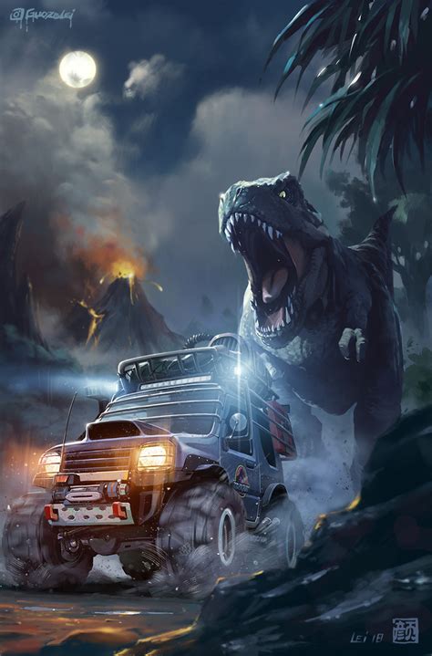 Artstation Jimny In Jurassic Park