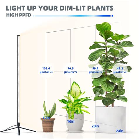 Snapklik Barrina Standing Grow Light T10 42W 5000K Full