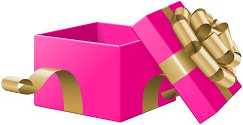 Open T Box Pink Transparent Clip Art Image Gallery Yopriceville