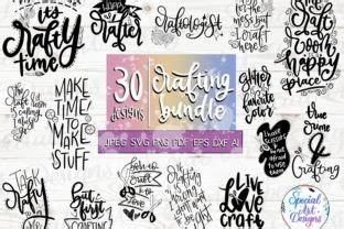 Crafting Svg Bundle Graphic By Specialartdigitaldesigns Creative Fabrica