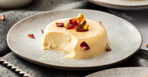 Chai Panna Cotta With Pistachio Toffee Sugar Salt Magic