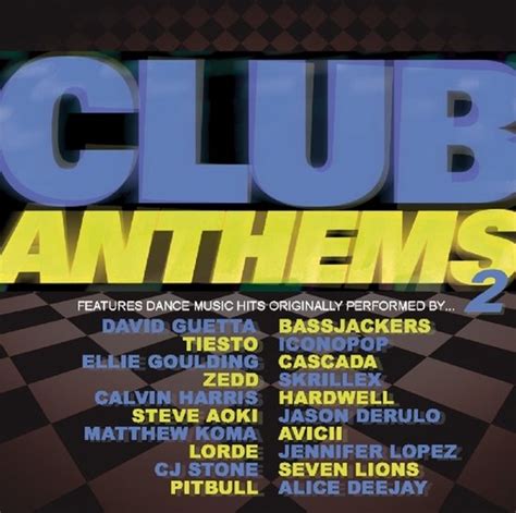 Club Anthems Various Artists Cd Album Muziek Bol