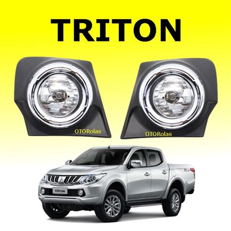 Jual FOG LAMP MITSUBISHI STRADA TRITON 2015 2016 2018 2017 LAMPU KABUT