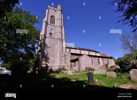 Langham church, north Norfolk Stock Photo - Alamy