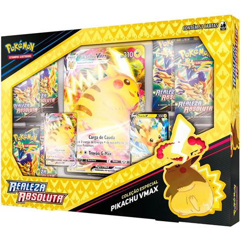 Box Pokemon Pikachu Vmax Realeza Absoluta Two Head Games