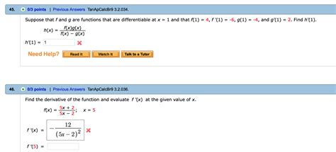 Solved Suppose That F And G Are Function That Are