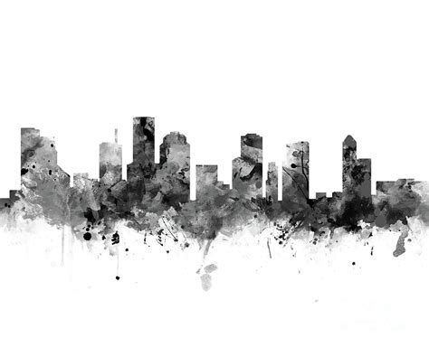 Houston Skyline Drawing at PaintingValley.com | Explore collection of ...