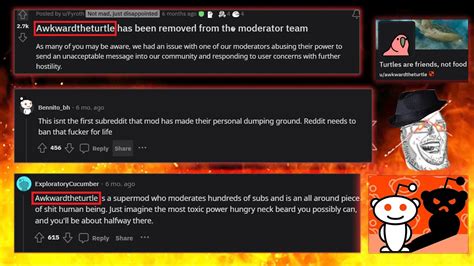 U Awkwardtheturtle Reddit S Most Infamous Moderator And Most Hated