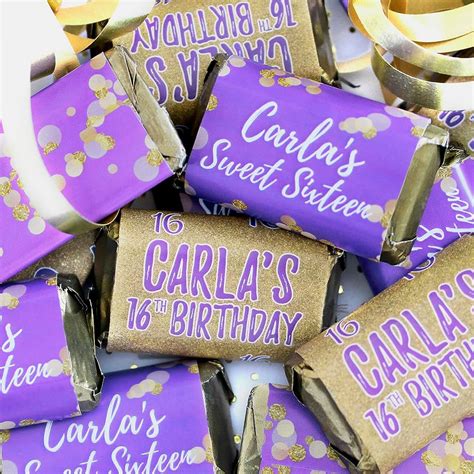 Sweet Sixteen Party Favor Ideas