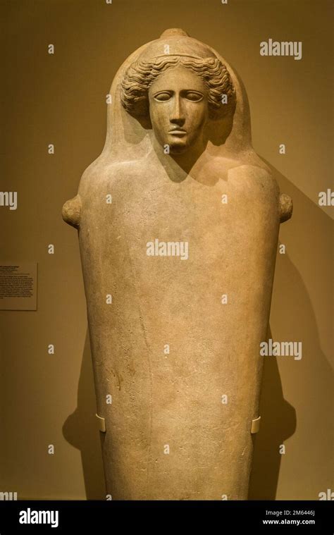 Marble Anthropoid Sarcophagus Greece 5th Century Bc Metropolitan