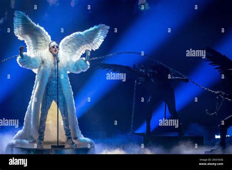 Eurovision Song Contest First Dress Rehearsal Hi Res Stock Photography