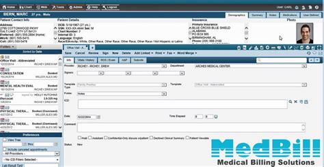 MedBill Electronic Health Record (EHR & EMR) Software