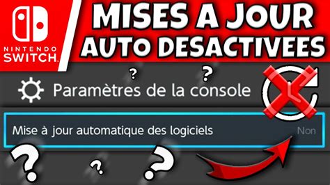 Comment D Sactiver Les Mises Jour Automatique Des Jeux Nintendo