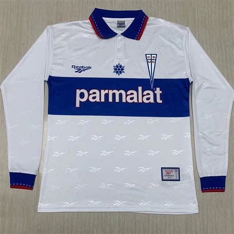 Us Universidad Catolica Home Retro Long Sleeve Soccer