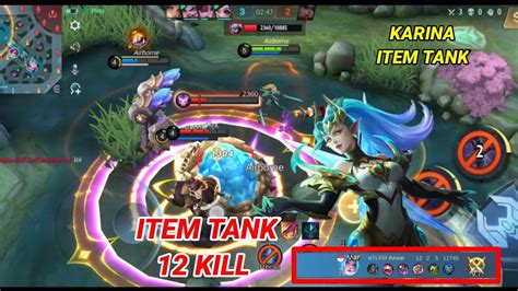 Karina Di Nerf Coba Build Ini Sakit Sekali Damagenya Mobile Legends