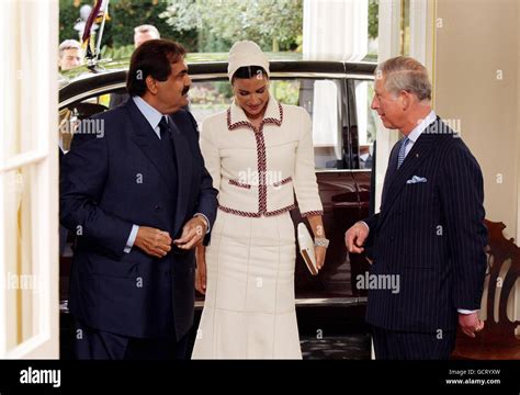 Emir Of Qatar State Visit Stock Photo Alamy