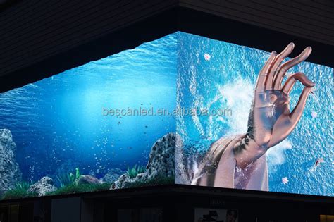 Outdoor Naked Eye Advertising Display Panels 3d Led Video Wall Buy 3d