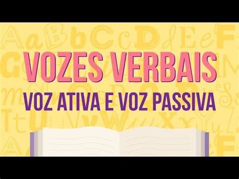 Vozes Verbais Voz Ativa E Voz Passiva Resumo De Gram Tica Para O