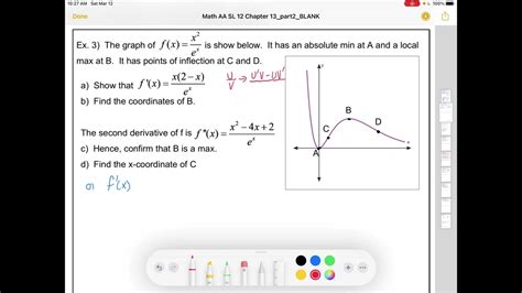 IB Math AA SL Revisiting Derivatives Chapter 13 Section 1 YouTube