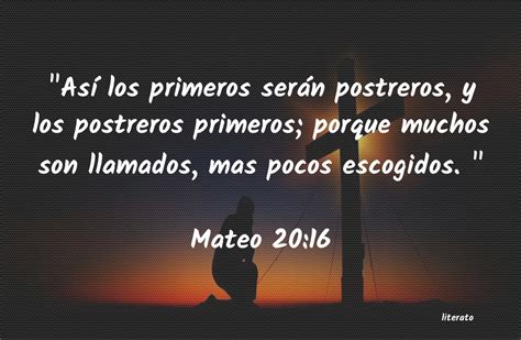 La Biblia Mateo 20 16