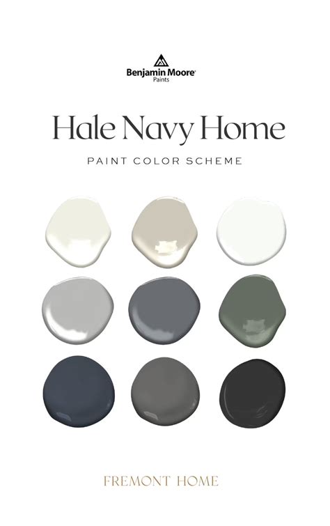 Hale Navy Color Palette