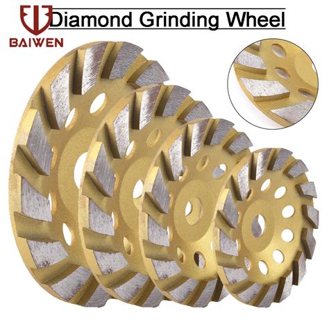 100 125 150 180mm Diamond Segment Grinding Wheel Cup Cutting Disc For